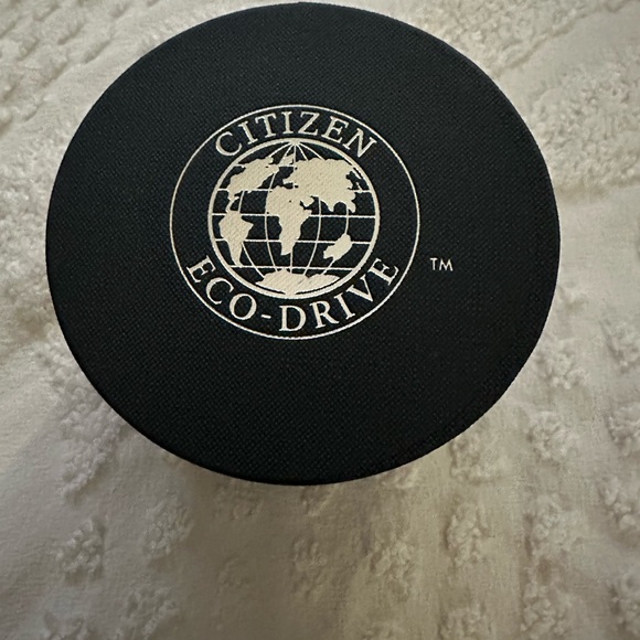 Citizen Black Eco-Drive Disc - Picture 1 of 12